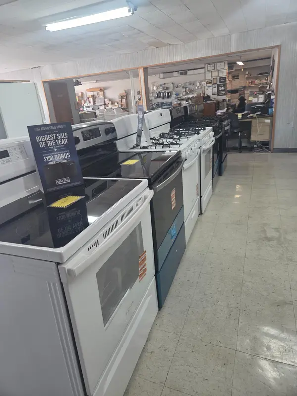 Ranges available inside the B&W Appliance showroom